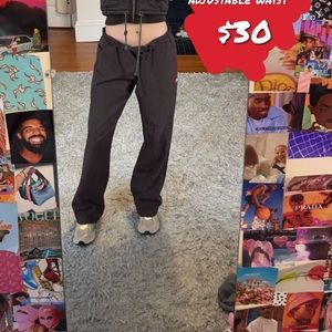 Dickies brown “parachute” pants